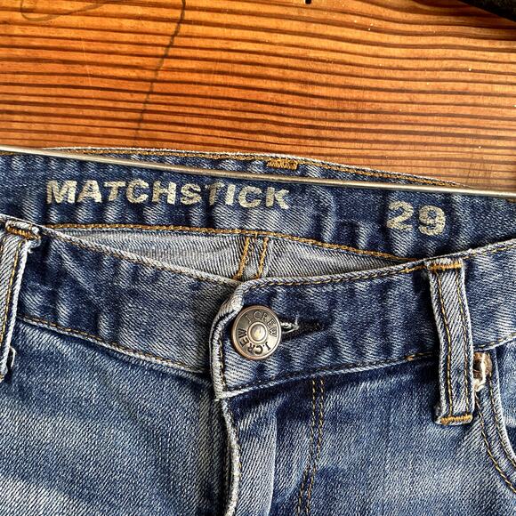 J Crew Light Wash Matchstick Skinny Jeans Size 29 - Picture 2 of 3